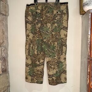 Gander‎ Mountain Realtree Camo Cargo Pants XXL Adjustable Waist Hunting Outdoor